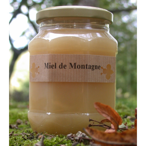 miel de montagne doux bio  500 g