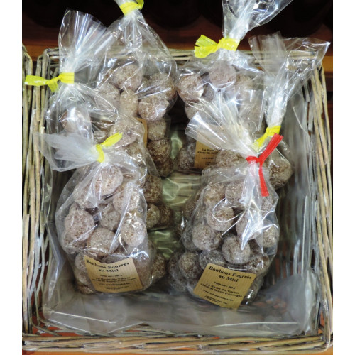 boules fourrées au miel