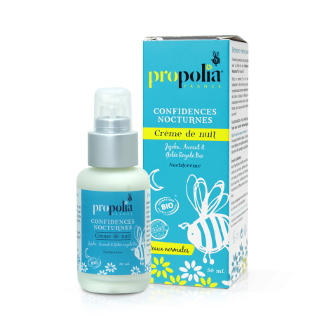 crème de nuit bio jojoba et gelée royale