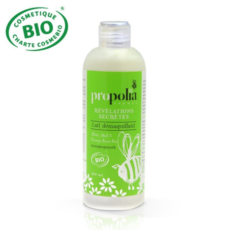 lait  demaquillant bio propolis