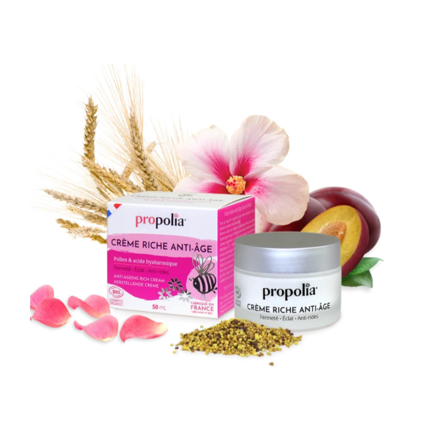 Crème riche anti âge Bio