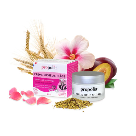 Crème riche anti âge Bio