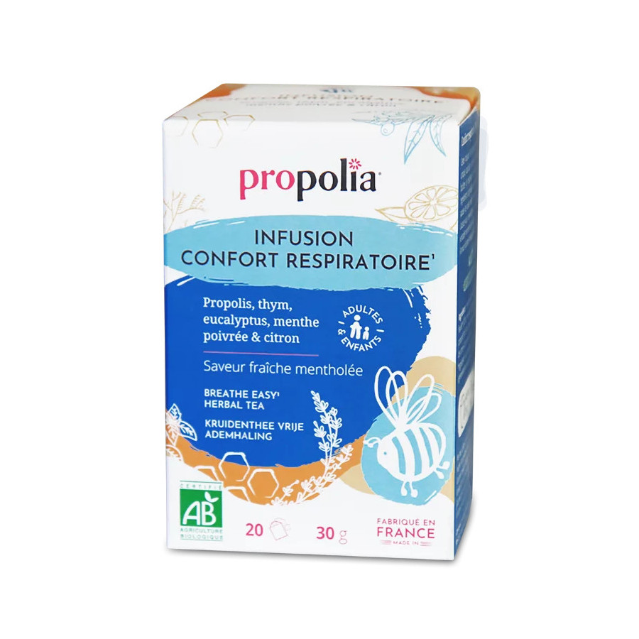 Infusion Confort respiratoire Bio Propolis & Plantes