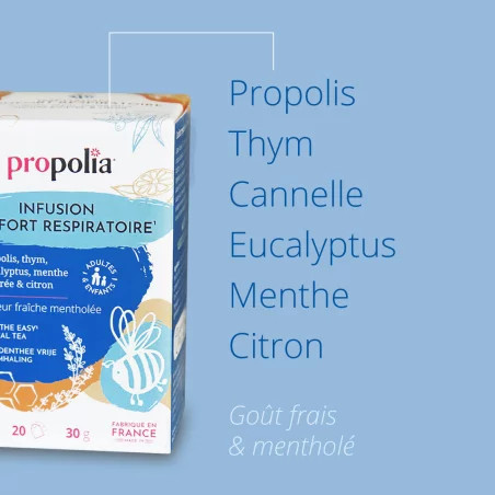 Infusion Confort respiratoire Bio Propolis & Plantes