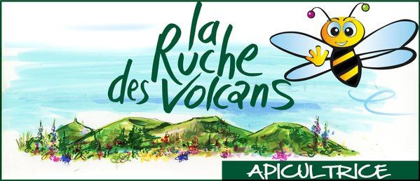 La ruche des volcans  logo